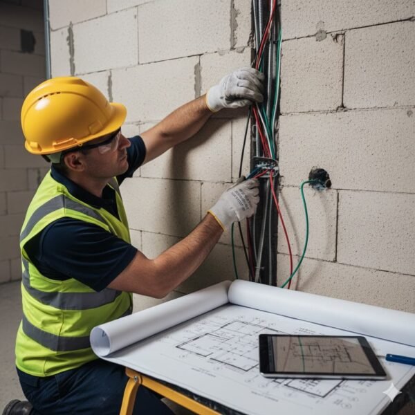 კერძო სახლის ელექტროგაყვანილობა და უსაფრთხოება