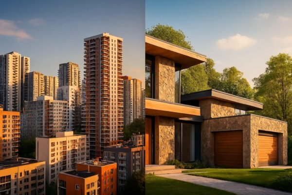 კერძო სახლის მშენებლობა ქალაქში თუ სოფელში