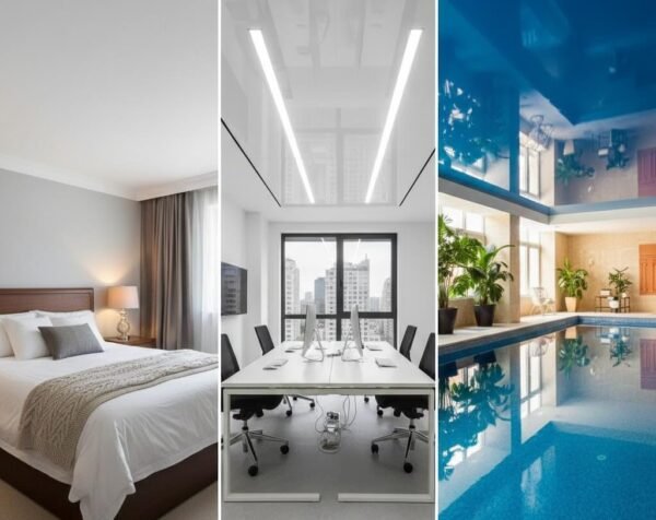 სად შეიძლება დაყენდეს გასაჭიმი ჭერი